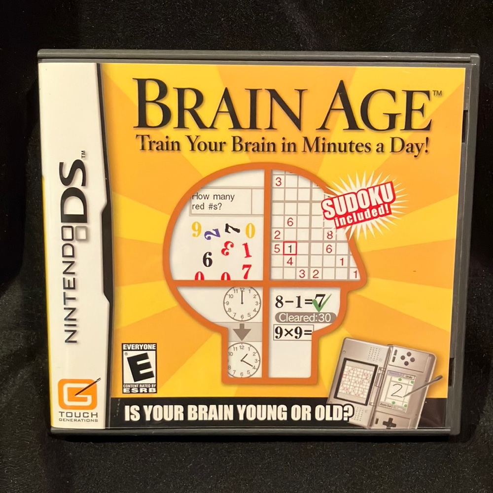 Brain Age - Nintendo DS game